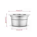 Stainless Steel Coffee Filters Refillable Coffee Capsule Pod For Lavazza Blue