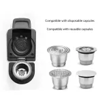 Refillable Coffee Pods Adapter Reusable Conversion Tray Holder For Coffee Machine Transform