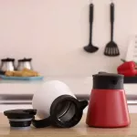 Thermal Coffee Carafe Tea Pot - 304 Stainless Steel Double Wall Vacuum  Cool Touch Handle Hot Cold Retention 600ml