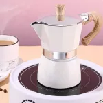 Coffee Moka Maker Italian Moka Espresso Cafe Percolator Pot Stove Coffee Maker Stove Turkish Percolator Stainless