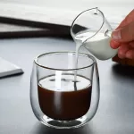 Heat Resistant Custom Multifunctional Glass Measuring Cup 70ml