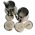 Vietnam Phuc Long Cup Fulong Stainless Steel Trickle Filter Hand Punching Household Follicular Filter Coffee Appliances