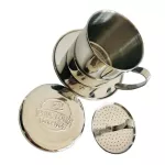 Vietnam Phuc Long Cup Fulong Stainless Steel Trickle Filter Hand Punching Household Follicular Filter Coffee Appliances