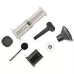 French Press Portable Coffee Maker Drip Portafilter Coffee Machine Reusable Contain 350pcs 64mm Coffee Filter Paper