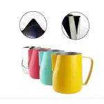 Milk Frothing Picher Stainless Espresso Steaming Barista Craft Latte Cappuccino Cream Cup Jug 350/600ml Drop Shipping