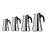 100/200/300/450ml Big Belly Stove Coffee Pot Stainless Steel Italian Espresso Coffee Maker Percolator Tool