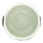 ชุดชงชาเซรามิค  ลายดอกบัว กาชงชา พร้อมจอก4ใบ