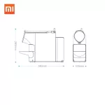 Xiaomi Scishare S1103 Coffee Capsules Machine, plus 1 plot of coffee capsules