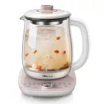 กาต้มชาไฟฟ้า หม้อต้มชาไฟฟ้า ความจุ1.8ลิตร สามรถอุ่น ตุ๋น ต้มทำอาหารได้หลายเมนู กักเก็บความร้อนได้ถึง8ชั่วโมง ตั้งเวลาได้ รับประกัน1ปี BEAR  YSH-C18S2