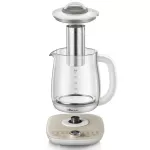 กาต้มชาไฟฟ้า หม้อต้มชาไฟฟ้า ความจุ1.6ลิตร สามารถอุ่น ตุ๋น ต้มทำอาหารได้หลายเมนู กักเก็บความร้อนได้ถึง8ชั่วโมง ตั้งเวลาได้ รับประกัน1ปี BEAR YSH-C18P1