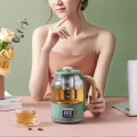 กาต้มน้ำไฟฟ้าอัตโนมัติ แก้วต้มน้ำไฟฟ้าอัตโนมัติ ความจุ0.8 ลิตร ปรับอุณหภูมิได้ กำลังไฟฟ้า 1800 วัตต์ สินค้ารับประกัน 1 ปี Bear YSH-C08T1