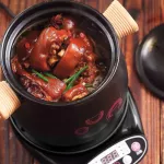 หม้อตุ๋นอาหารไฟฟ้า หม้อตุ๋น ยาจีนไฟฟ้า วัสดุผลิตจากกเซรามิค สามรถตั้งเวลาทำอาหารได้  ความจุ3 ลิตร สินค้ารับประกัน 1 ปี โปรโมชั่น Bear DSG-A30K1