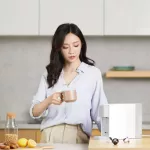 Ready to deliver the Xiaomi Mijia S1301, 20BAR Capsule Coffee Machine, 600ml water tank, removable.