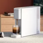 Ready to deliver the Xiaomi Mijia S1301, 20BAR Capsule Coffee Machine, 600ml water tank, removable.