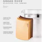 Siying กระจกหนากาต้มน้ำไฟฟ้าอเนกประสงค์กาน้ำชาหม้อชาหม้อสุขภาพ