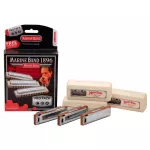 Hohner® Marine Band 1896 Pro Pack 3 Harmonica 10 Pack Pack 3, Value C / G / A - Mount Harmonica Key