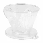 Coffee Filter Cup Drip Coffee Filter Bowls Manually Dripper Pour Over Follicular Filters Coffee Tea Tools Transparent