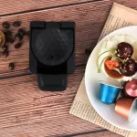 Practical Capsule Adapter Stainless Steel Compatible Reusable Pod with Dolce Gusto for Coffee Machine Supplies