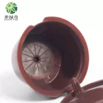 lvqi 3pcs/set Mini Coffee Maker Refillable Dolce Gusto Coffee Capsule Nescafe Reusable Capsule Use 150 Times