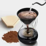 Rainbow Sugar Color V60 Coffee Drip Filter Barista Silica Reversible Foldable Outdoors 1-2 People Coffee Dripper Filter Cup