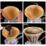 Coffee Drip Filter Cup Barista Resin Manual Coffee Maker Filter Bowls V60 Funnel Dripper Espresso Coffee Accessories