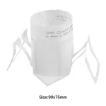 50pcs/pack Disposable Coffee Fliter Bags Portable Hanging Ear Style Filters Eco-Friendly Paper Bag For Espresso Coffee