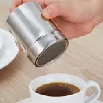 Chocolate Sugar Stainless Steel Shaker Coffee Dusters Cocoa Powder Cinnamon Dusting Tank Filter Cooking Tool