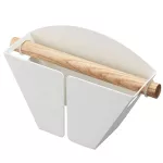 1pc Coffee Filter Paper Shelf Base Box For V60 Refrigerator Easy Take Preservation White