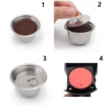Coffee Filter Dripper Stainless Steel Reusable Refillable Coffee Capsule Cup Fit For Dolce Gusto Coffee Maker Coffee
