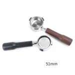 Coffee Portafilter For Delonghi Ec680/ec685/ec850/ec880 Filter 51mm Stainless Steel Basket Coffee Accessories