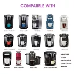 Stainless Steel K-Cup Compatible With Keurig 1.0 2.0 Brewers Coffee Filter K Cup Baskets Reusable Capsules Dripper