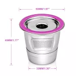 Stainless Steel K-Cup Compatible With Keurig 1.0 2.0 Brewers Coffee Filter K Cup Baskets Reusable Capsules Dripper