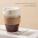 Drip-Type Filter-Free Hand-Made Cup Set With Glass Portable Drip Hand-Made Coffee Holder Reusable Kitchen Accessories