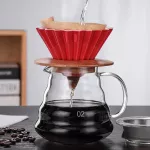 Coffee Maker Coffee Set Ceramic V60 Coffee Filter Cup Cloud Pot Coffee Multi-Color Coffee Funnel