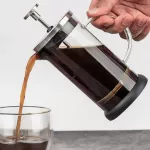 Design French Press Coffee Hot And Cool Kettle Strainer Tea Pot Water Filter Jug Pitcher Capacity 12oz