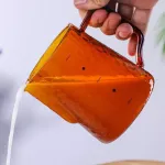 High Borosilicate Heat-Resistant Glass Coffee Cup for Drinking Milk Tea Fruice Coffee Latte Espresso