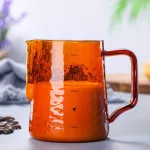 High Borosilicate Heat-Resistant Glass Coffee Cup for Drinking Milk Tea Fruice Coffee Latte Espresso