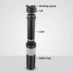 350ml Coffee Portable French Press Coffee Maker Coffee Bottle  Travel Mug Hand Pressure Coffee Machine For Car