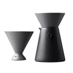 V60 Drip Ceramic Coffee Filter Cup Sharing Pot Hand-Made Coffee Pot Set Household Coffee Making Appliance