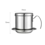 Coffee Filter Portable 304 Stainless Steel Drip Coffee Tea Holder Funnel Reusable Tea Infuser And Stand Coffee Dripper