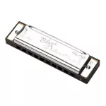 Fender® Blues Deluxe Harmonic Key C / 10 Blues Deluxe Harmonica Key C + Free Case