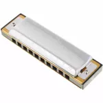 Hohner ฮาร์โมนิก้า รุ่น Big River Harp / 10 ช่อง คีย์ D Harmonica Key D ** Made in Germany **