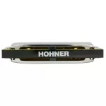 Hohner Hot Metal Harmonic Key F 10 channel Harmonica Key F, Mount Ice + Free Case & Online
