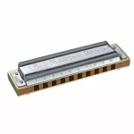 Hohner Harmonic Marine Band 1896 Classic 10 channels BB Harmonica Key BB, Mount Ice + Free Case & Online Course ** Made in Germany **
