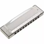Hohner Harmonic Key E model Silver Star Harmonica Key E, Mount Academy E + Free case & Online Course