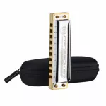 Hohner, Harmonic Marine Band Crossover, 10 channels, G Harmonica Key Gay, Mount Open + Free Case & online Course ** Made in Germany **