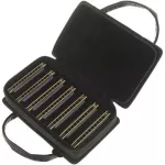 Fender® Blues Deville Harmonica Set Harmonica Set 7 Key C, G, A, D, E, E, BB + Free Cases ** Fender's Top Harmonita **