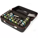 Hohner® Flexcase XL Harmonica Suitcase กระเป๋าฮาร์โมนิก้า ใส่ได้สูงสุด 48 ตัว แยกช่องเก็บ มีหูหิ้ว + แถมฟรีกระเป๋าซิปล็อ