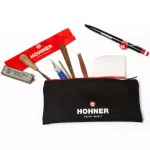 Hohner® Flexcase XL Harmonica Suitcase กระเป๋าฮาร์โมนิก้า ใส่ได้สูงสุด 48 ตัว แยกช่องเก็บ มีหูหิ้ว + แถมฟรีกระเป๋าซิปล็อ