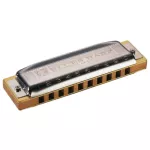 Hohner® Blues Harp Pro Pack 3 Harmonica 10 Pack 3, Great Value C / G / A Series MS-Series + Free Case & O